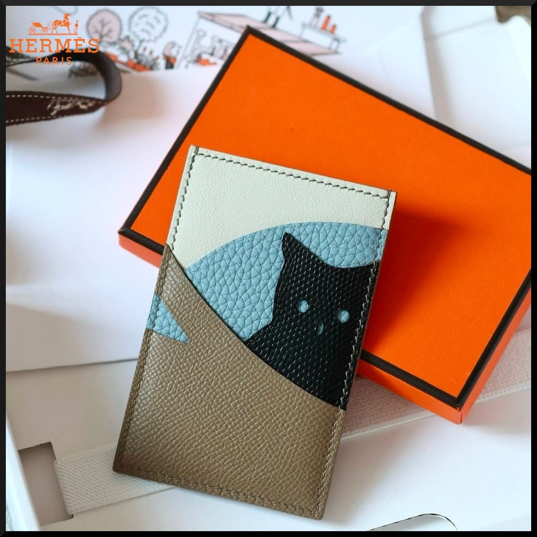 【プレゼントにも★】Hermes カードホルダー