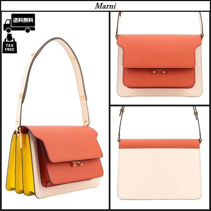 【MARNI】Trunk イースト/ウェスト ショルダーバッグ