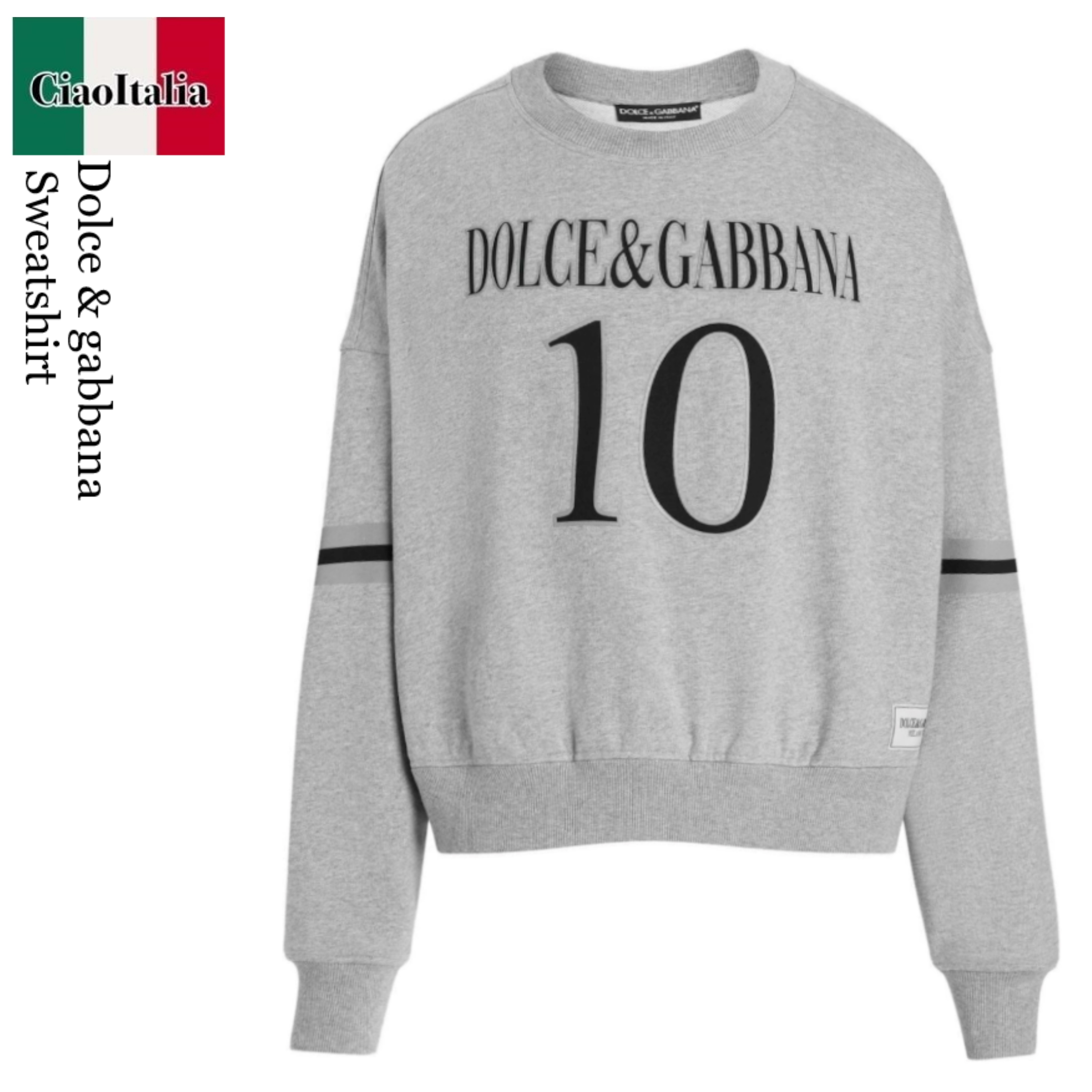 スウェット・トレーナー Dolce Gabbana Long Sleeve Crew-Neck Sweatshirt