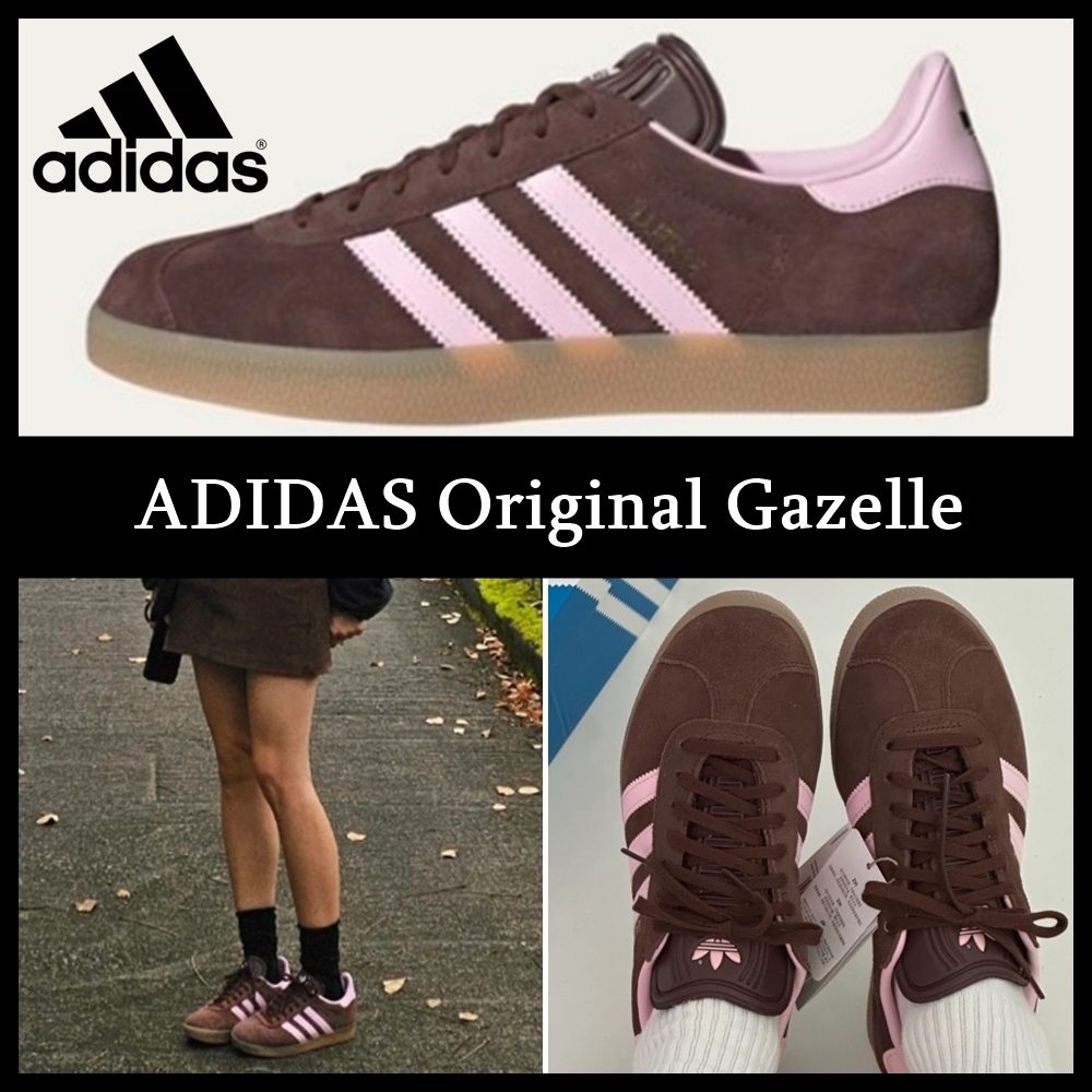 【ADIDAS】GAZELLE BROWN PINK★送料・関税込★大人気★