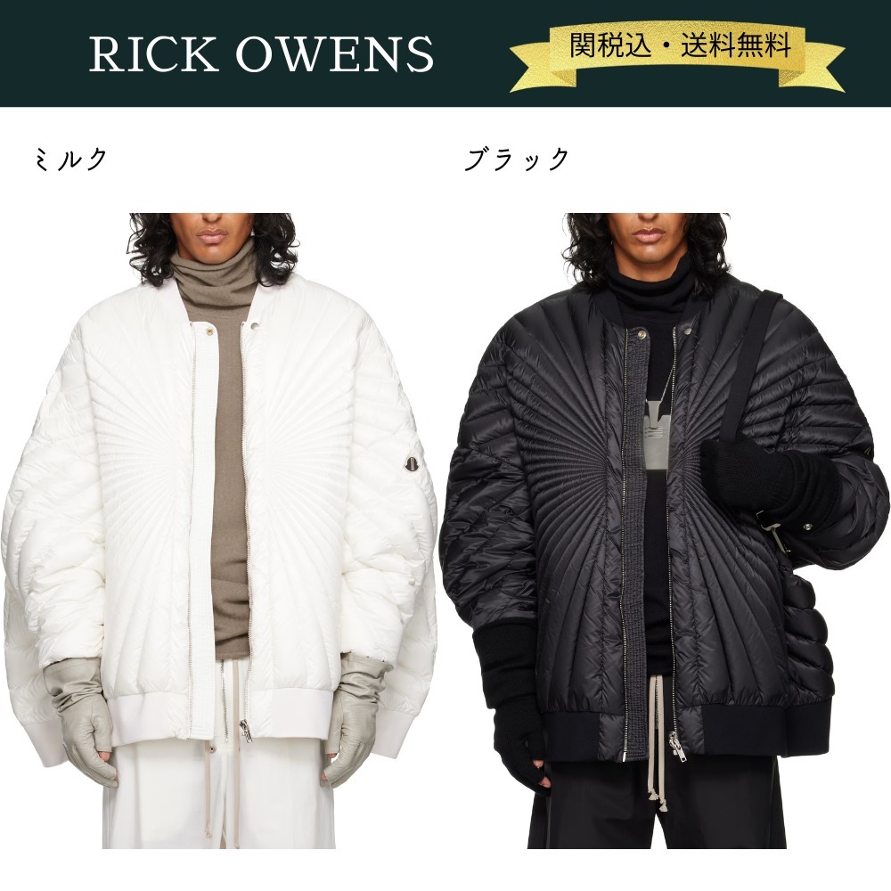 関税・送料込】RICK OWENS AW24 Moncler Radiance ジャケット