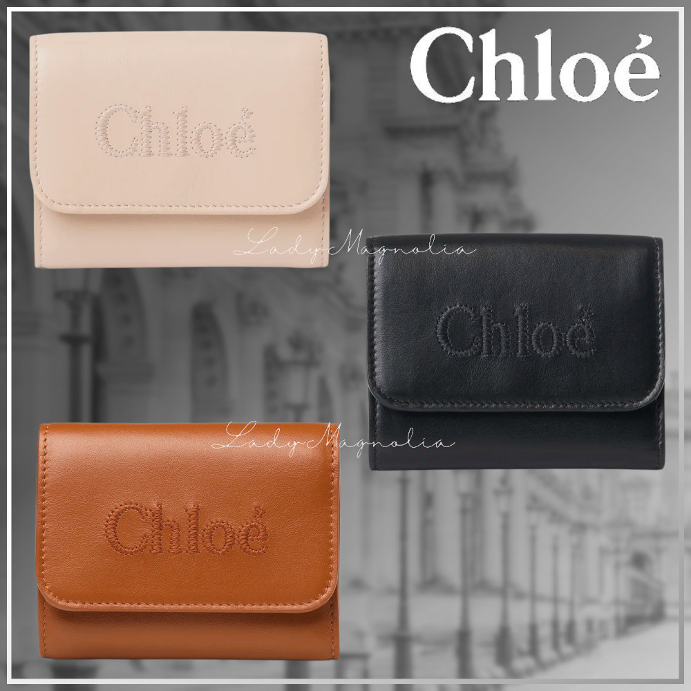 【Chloe】クロエ センス スモール トリフォールド★ソフトレザー