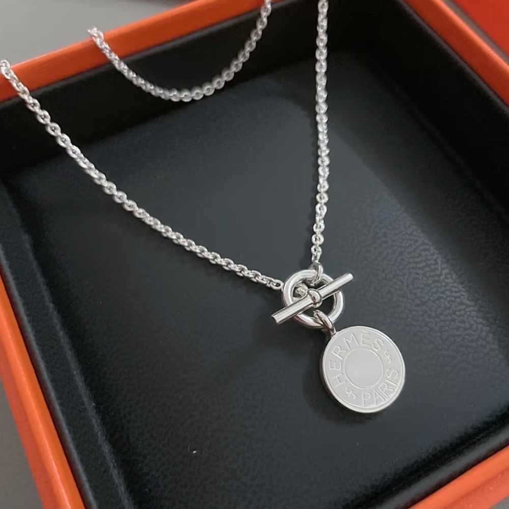 HERMES アミュレット H Ex-Libris ペンダント HERMES アミュレット H Ex-Libris ペンダント