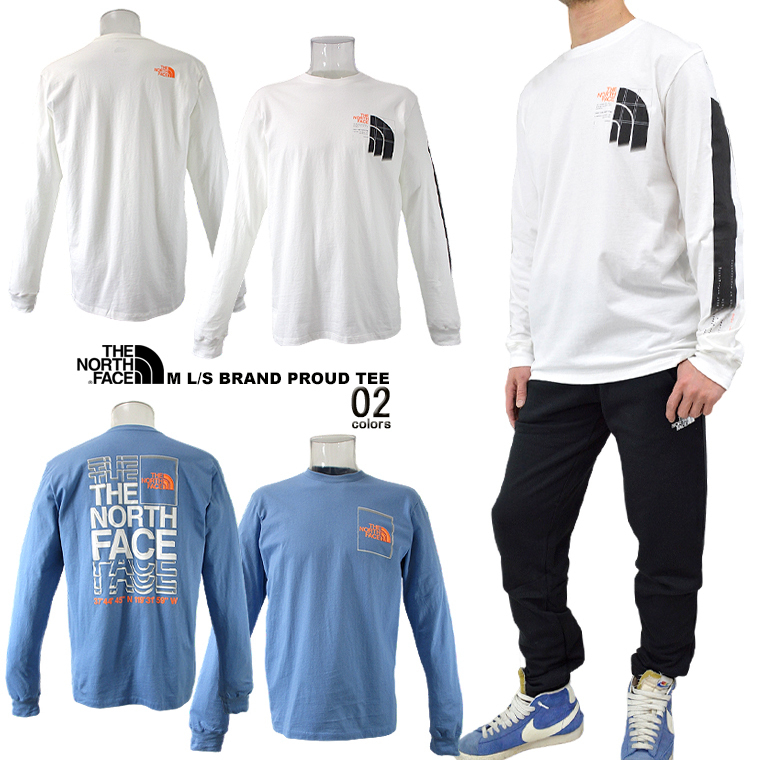 THE NORTH FACE L/S BRAND PROUD TEE ロングＴシャツ 海外限定