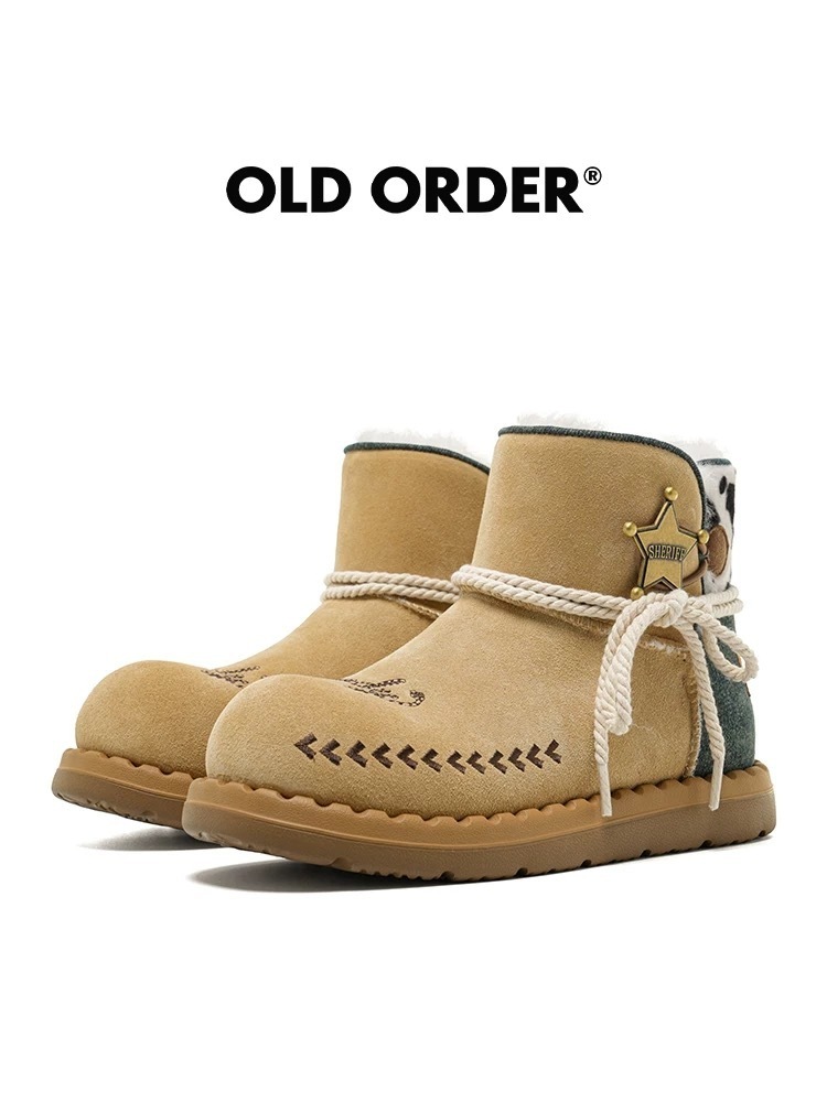 公式新品 OLD ORDERxWoody 厚底 スノーブーツ トイストーリー