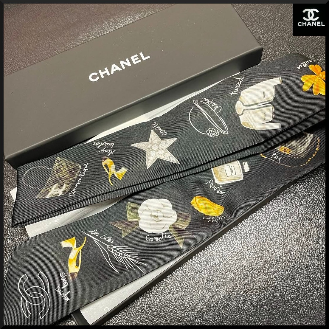【プレゼントにも★】CHANEL スカーフ