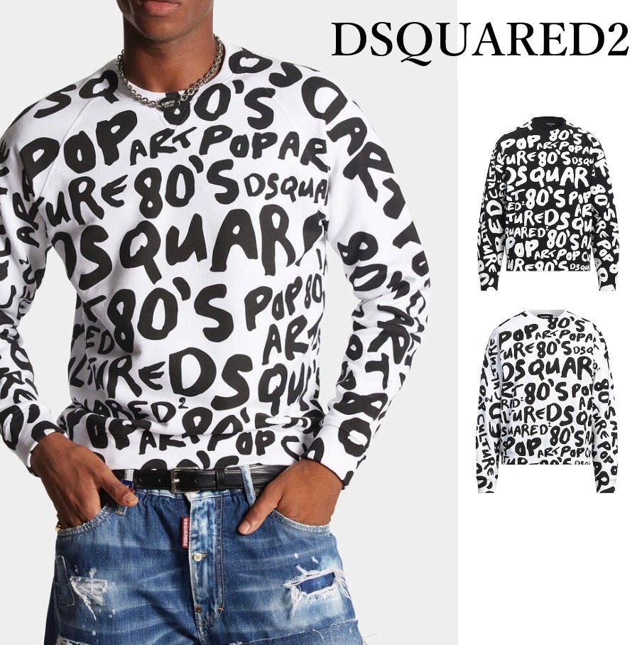 関税込◆DSQUARED2 スウェット D2 Pop 80's Cool Fit