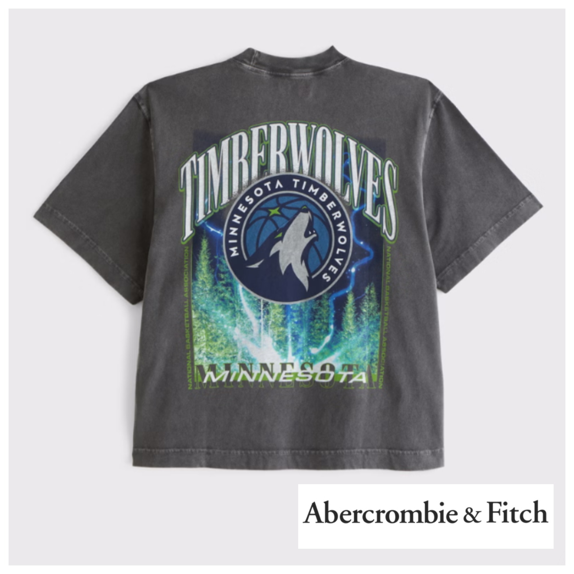 ★Abercrombie & Fitch★ミネソタ・ティンバーウルブズ Tシャツ