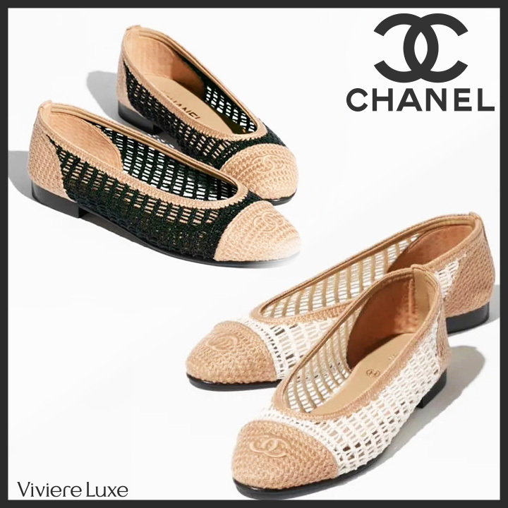 *大人の上品スタイル* CHANEL バレリーナ フラットシューズ