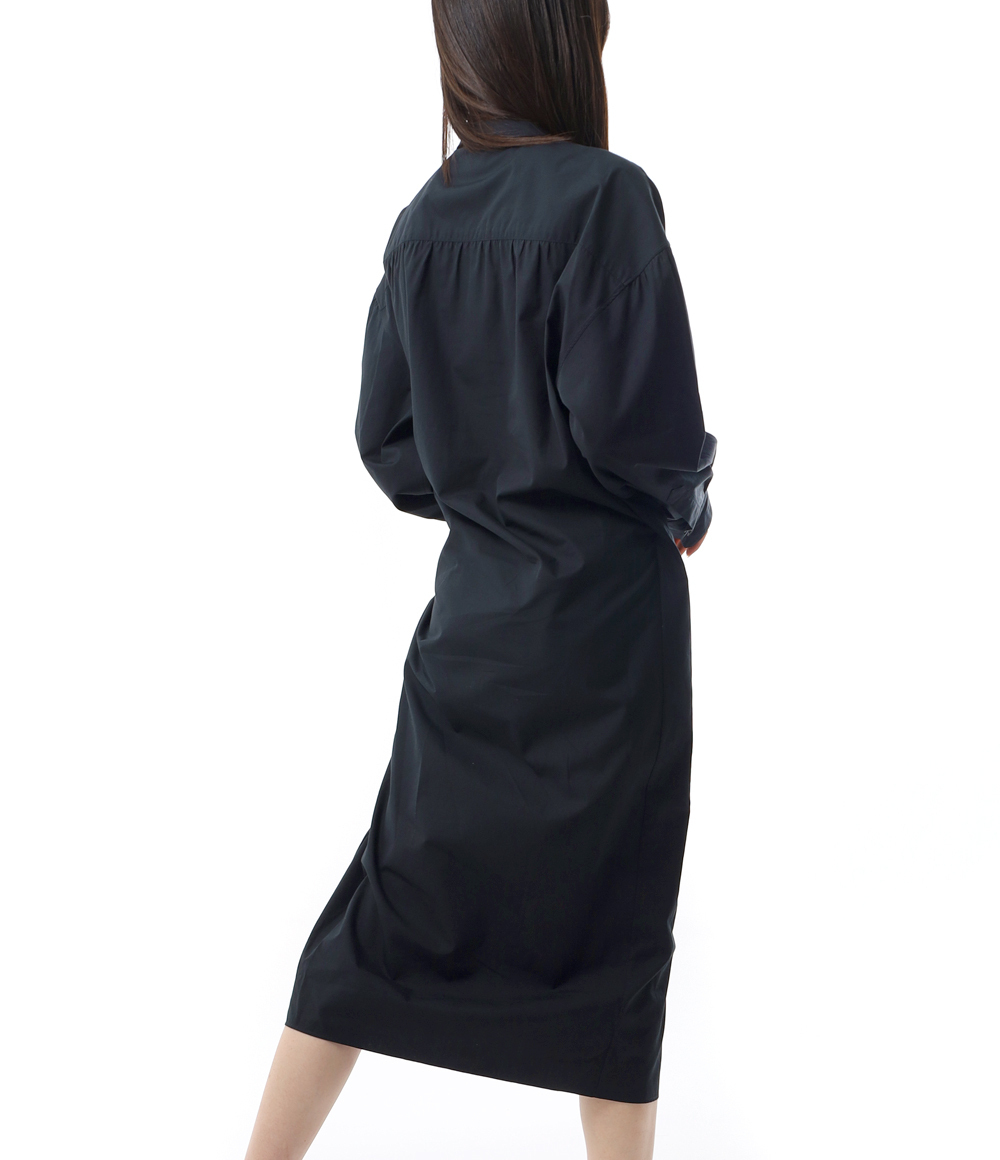 ☆LEMAIRE☆ストレートカラー ツイステッドドレス