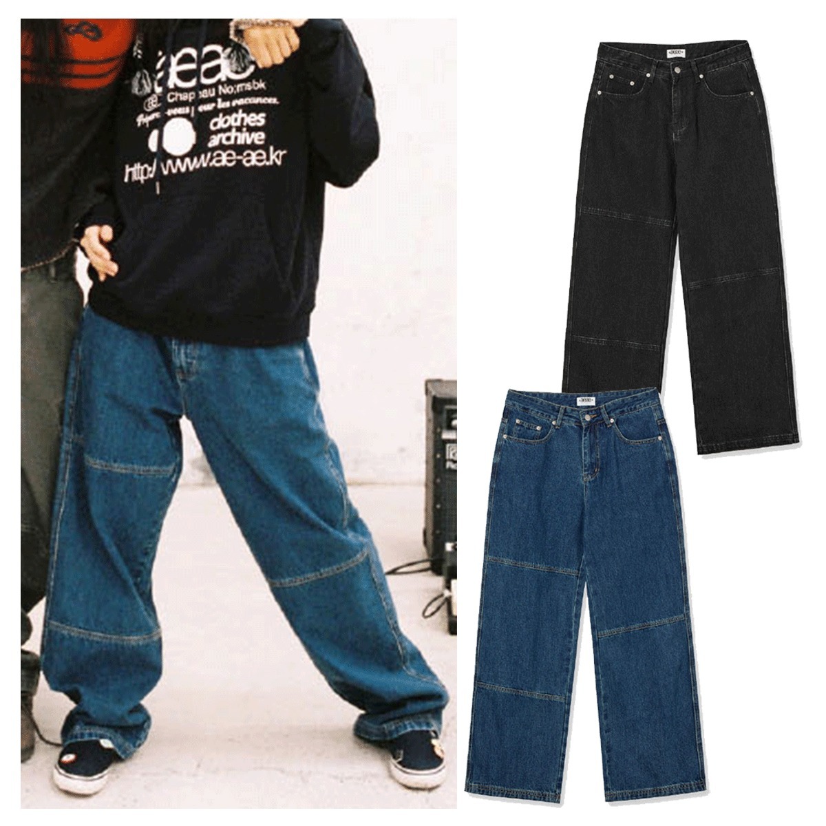 デニム・ジーパン AEAE DENIM WORK PANTS 5BNY095