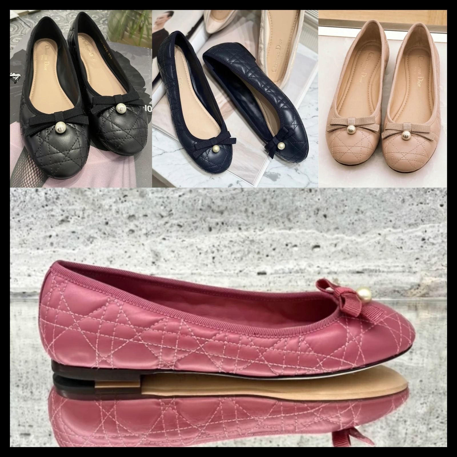 【リボンが可愛い♡】Dior★バレエ バレリーナ