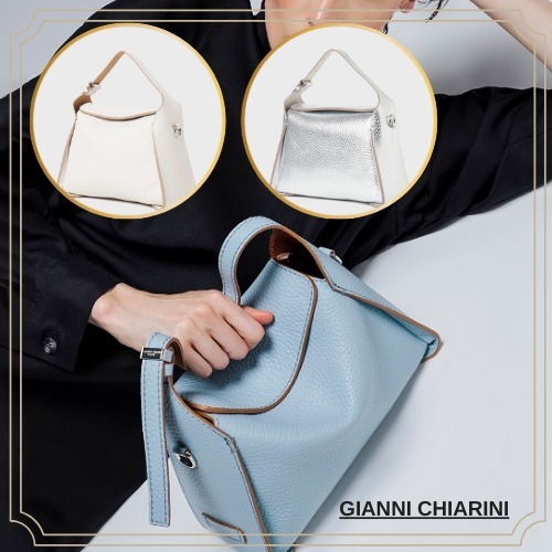 【GIANNI CHIARINI】ペネロペ M ハンドバッグ