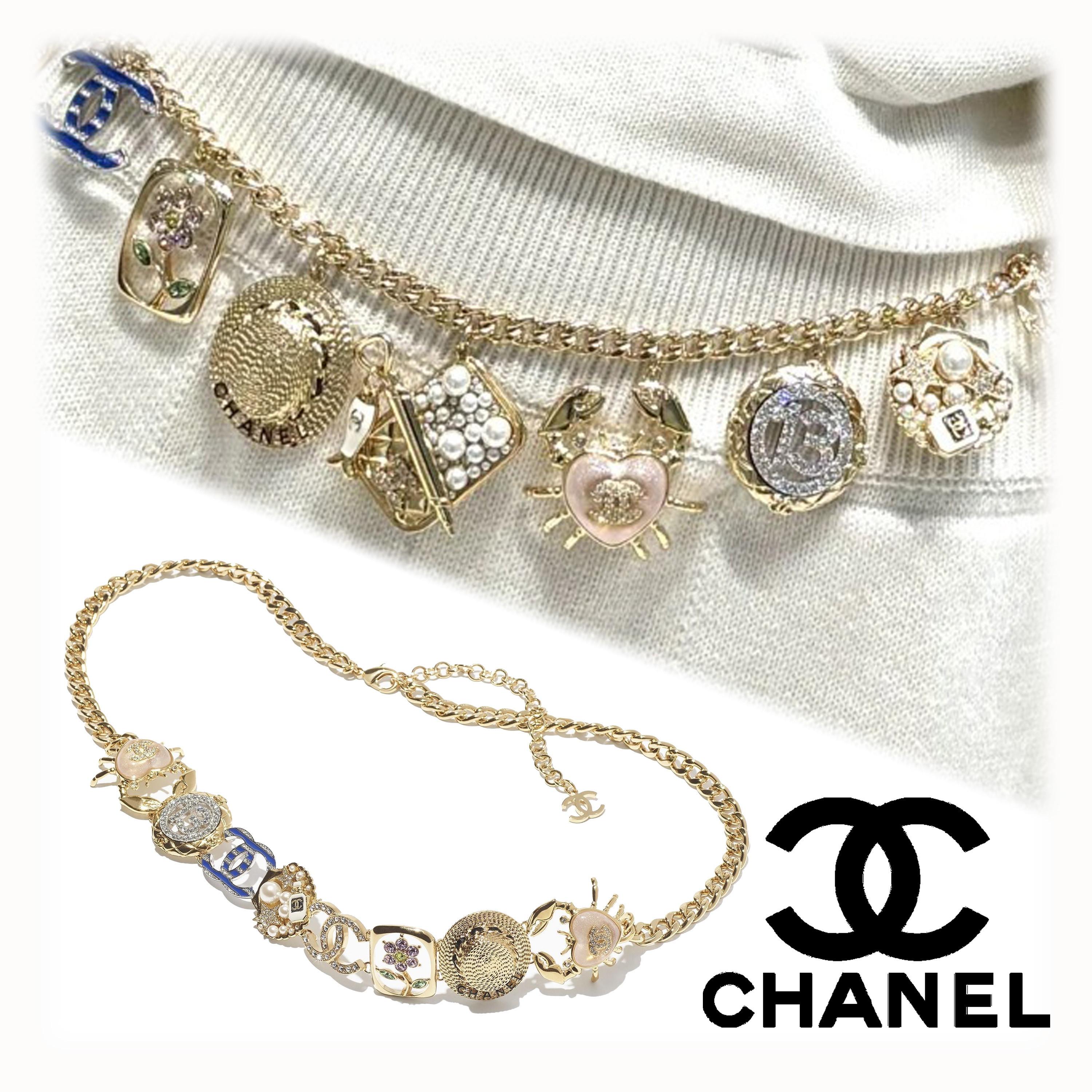 アレンジ自由でコーデのアクセントに☆】スカーフ CHANEL