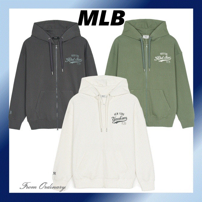 [MLB] Varsity Vintage Graphic Hood Zip up ★すぐ品切れ★