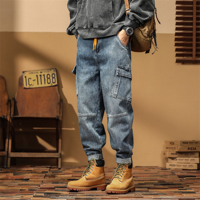 デニムパンツ ジーンズ デニムジョガー 28-40seize 24zm1289