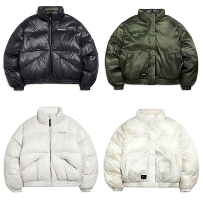 [MARK GONZALES] WOMENS REVERSIBLE CROPPED DOWN JACKET★