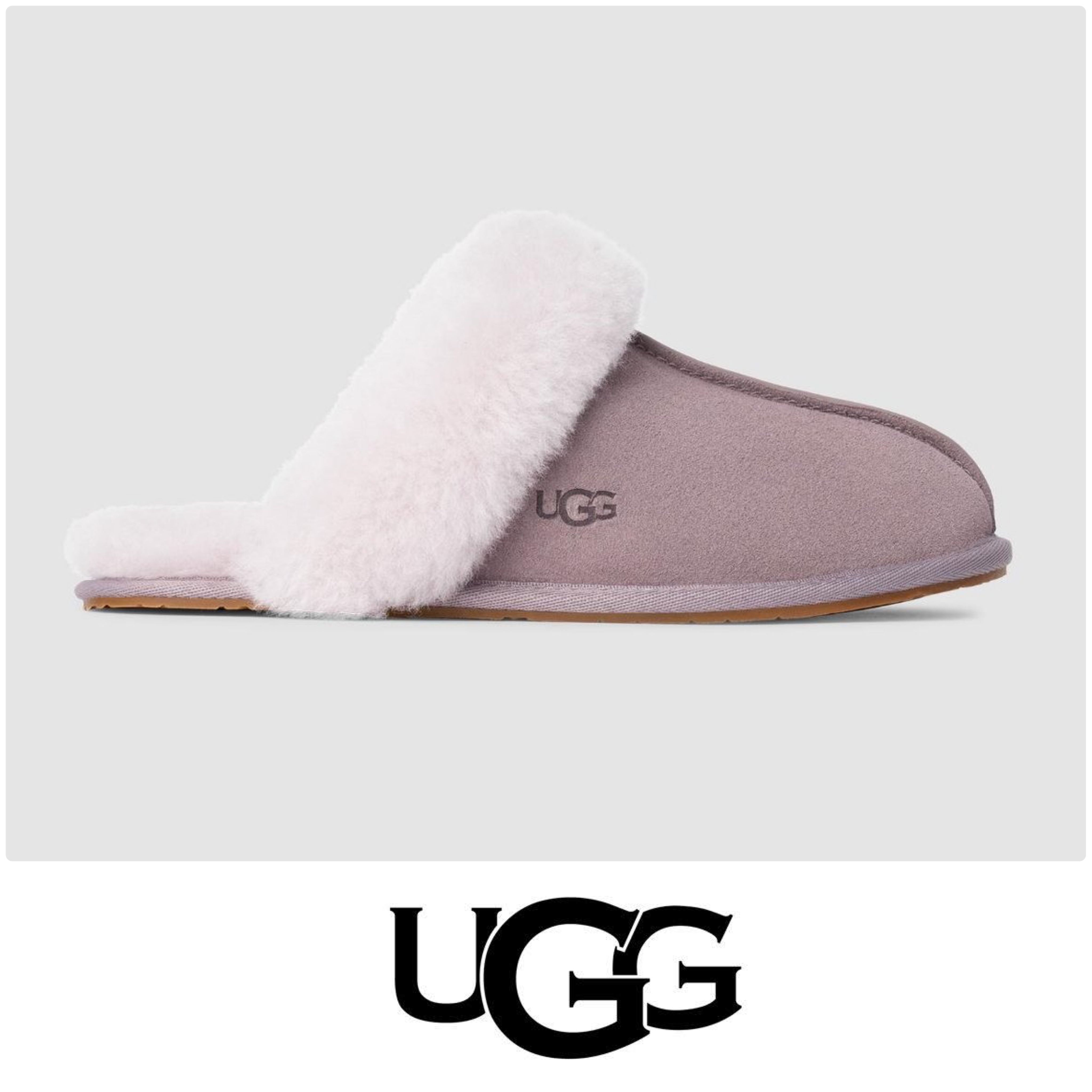 【UGG】アグ Scuffette II スエード シープスキン スリッパ