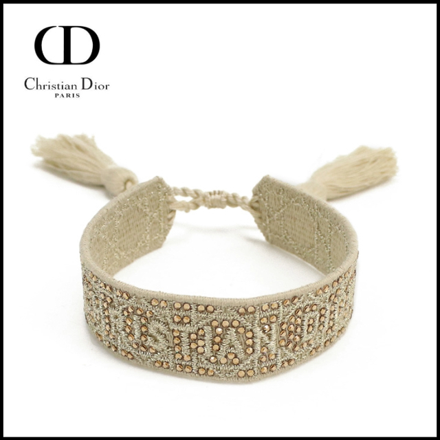 Christian Dior ブレスレット バングル ロゴ