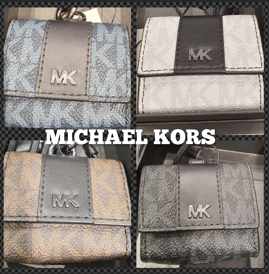MICHAEL KORS MENS エアーポッズ ケース - MKシグネチャー