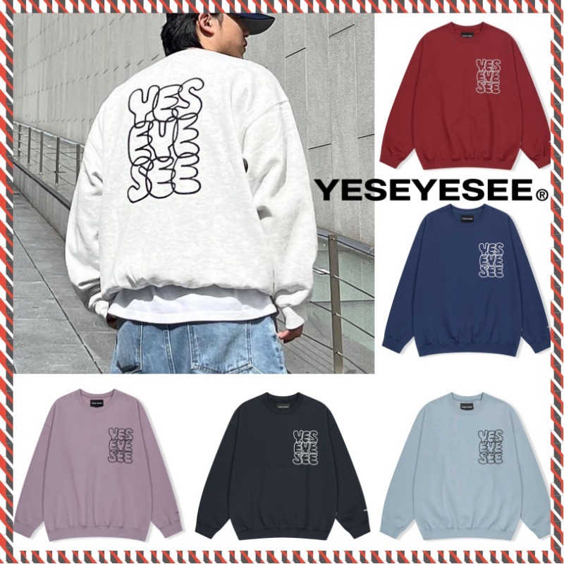 【YESEYESEE】C-Logo Sweatshirt スウェットシャツ