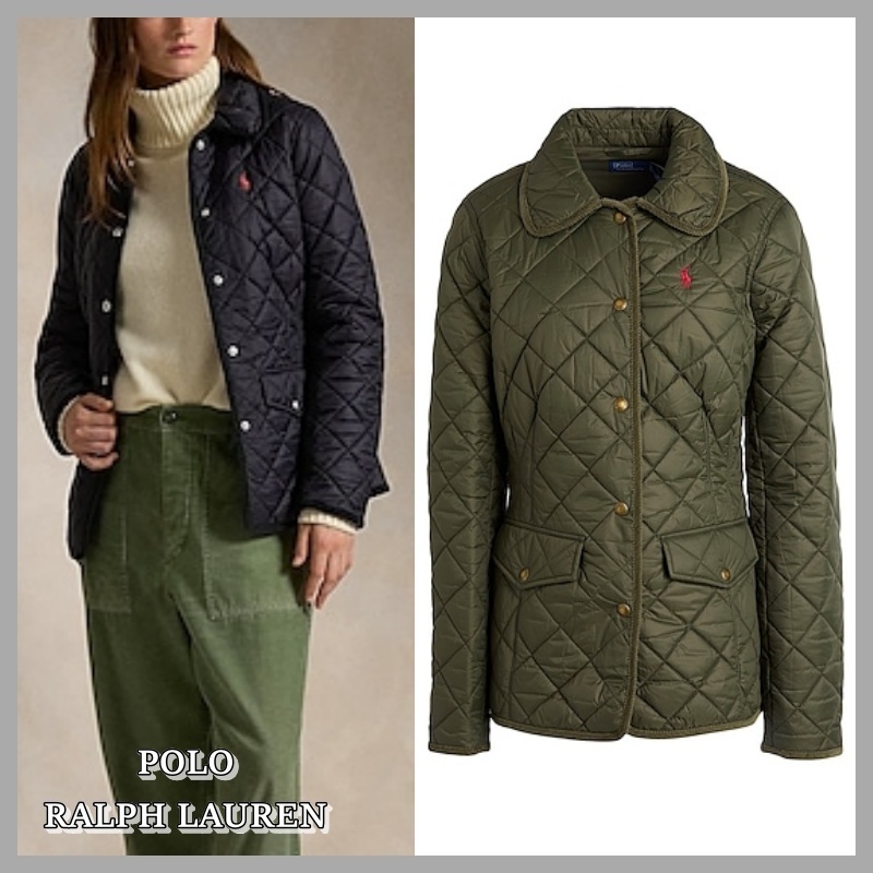 【Polo Ralph Lauren】Quilted Barn Jacket ブルゾン 関税送料込