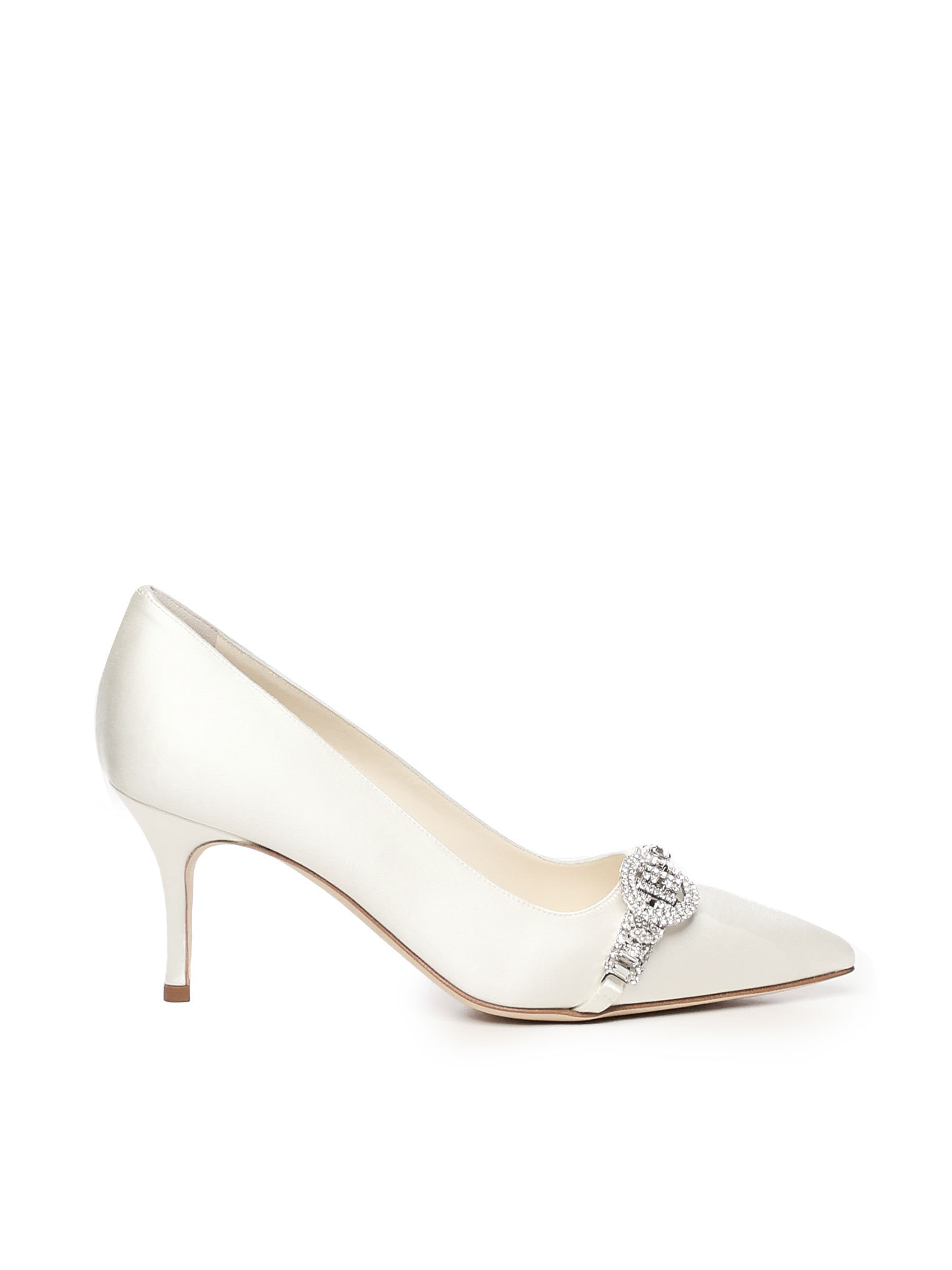 【関税&送料込】Manolo Blahnik With Heel White