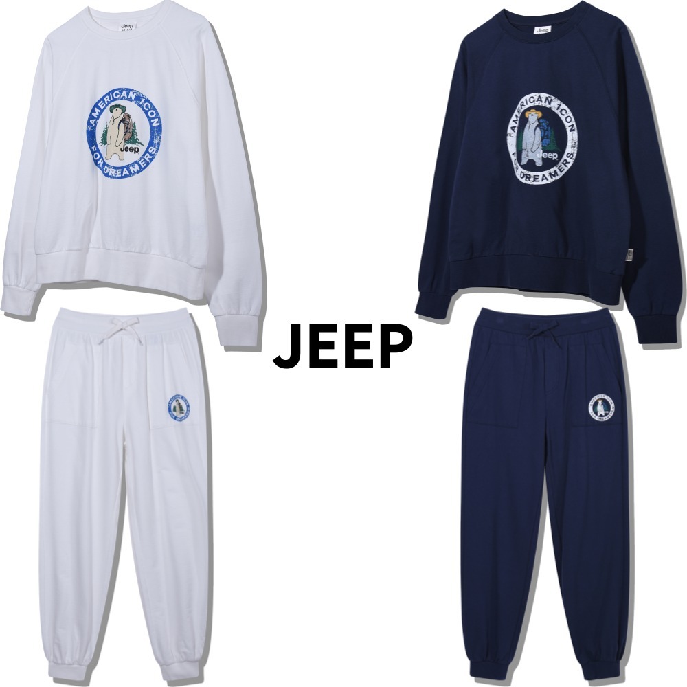 【JEEP】 ★ レディーススウェットトレーナーセットアップ ★
