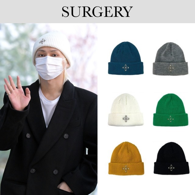 【SURGERY】CLOVER LOGO BEANIE VER.2