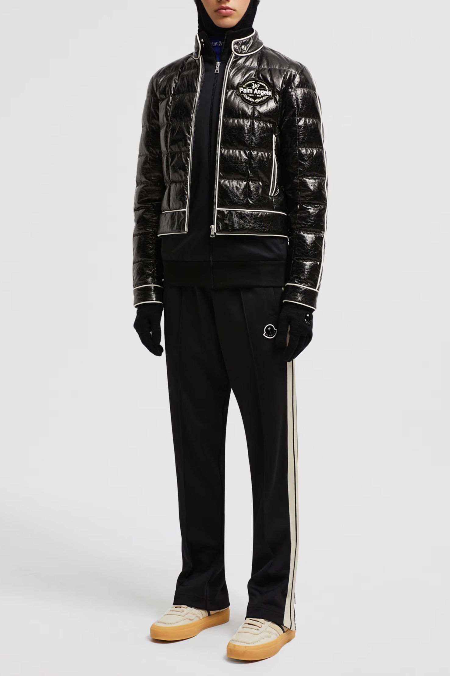 MONCLER × PALM ANGELS】人気コラボ ロゴ トラックパンツ