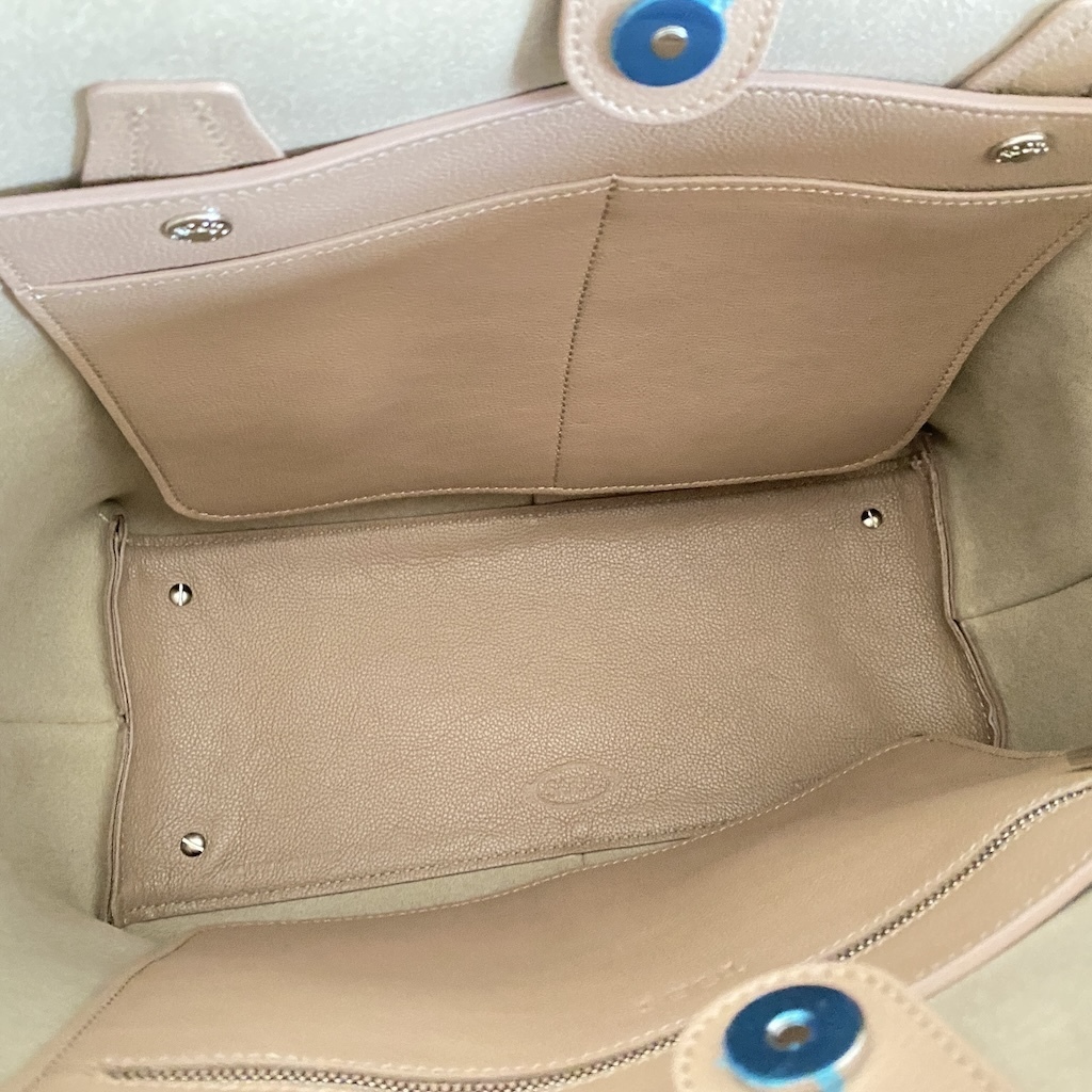 TOD'S ☆ A4 サイズ 収納可能 レザートートバッグ TOD'S トッズ タイムレス ミディアム A4収納可能 レザートート