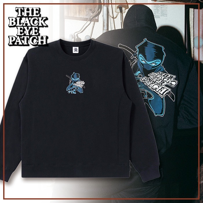 《洗練された個性》【BlackEyePatch】NINJA CREWスウェット