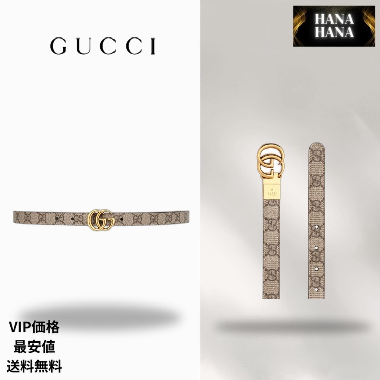 GUCCI VIP価格 送料無料 GGマーモント リバーシブル ベルト