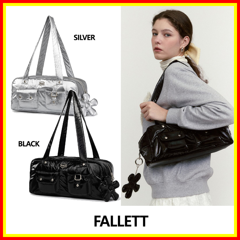 [FALLETT] Glossy Mini Duffel Bag /追跡付