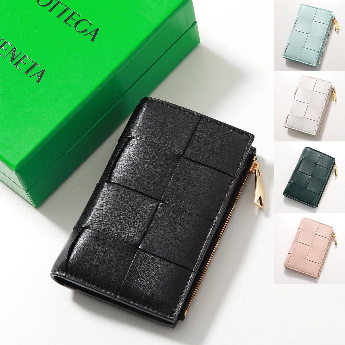 BOTTEGA VENETA 二つ折り財布 カセット ミディアム 750262 VCQC1