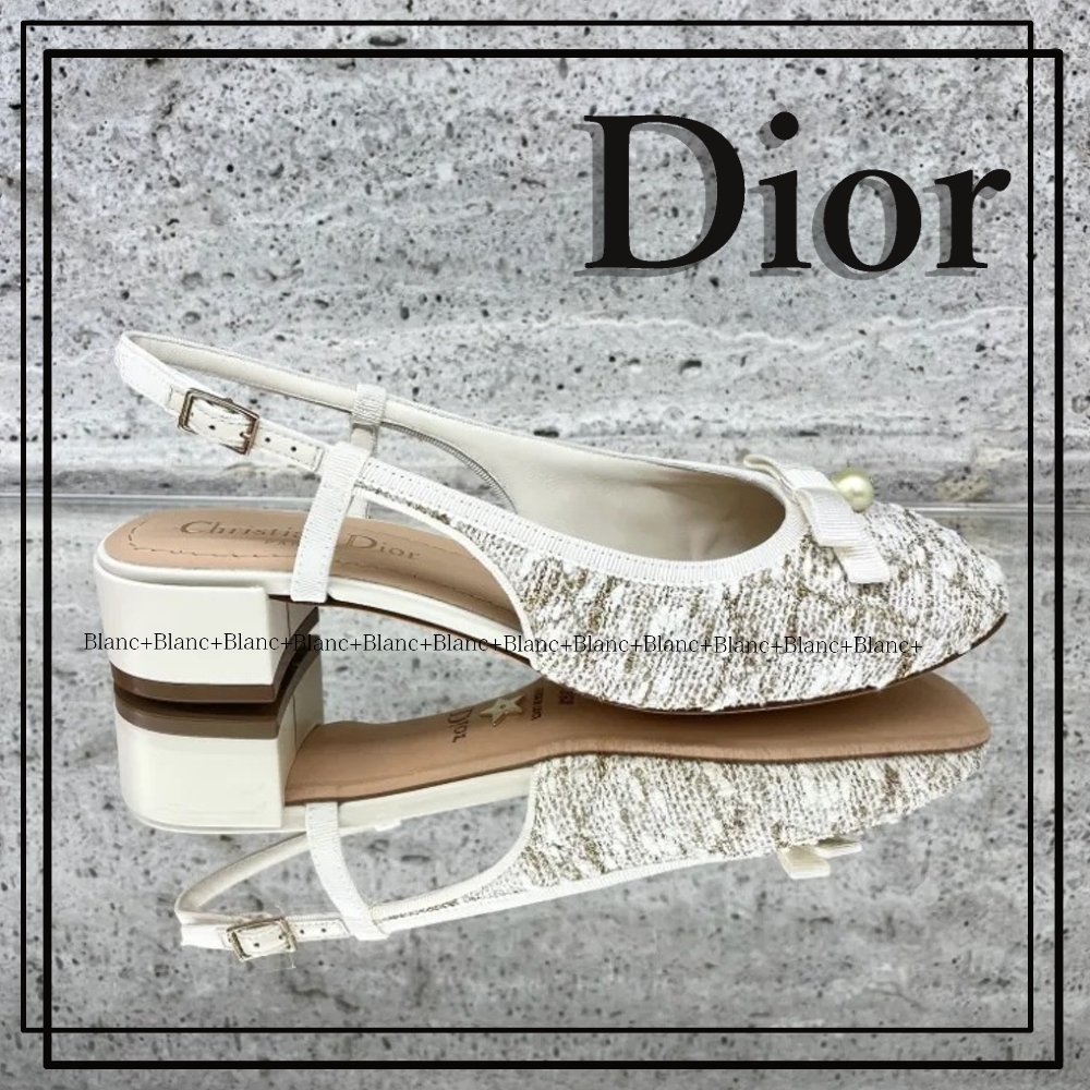 上品♪【 Dior 】Dior Or Dior Ballet スリングバックパンプス
