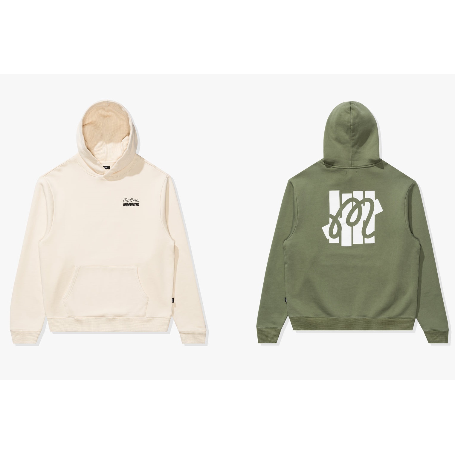 【UNDEFEATED】2色展開 MALBON X UNDEFEATED ICON HOODIE UNISEX