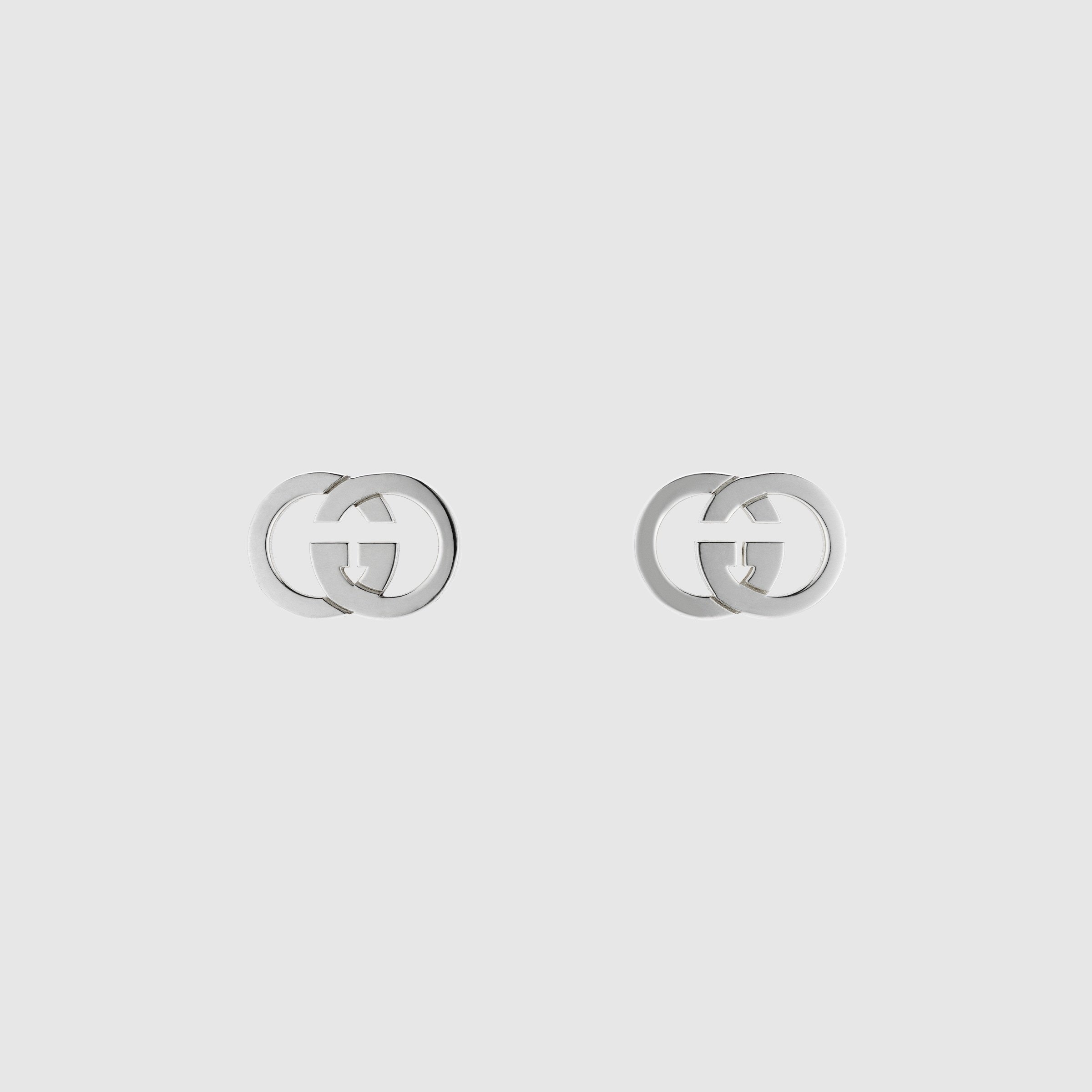 から厳選した GUCCI直営店 グッチ ピアス スタッド インターロッキング アクセサリー