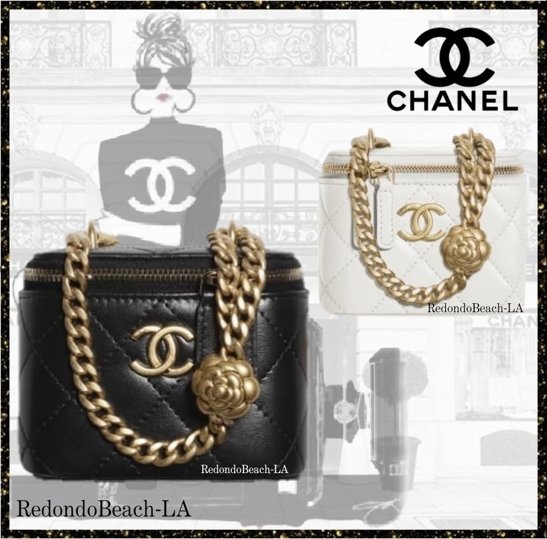 【25P★上品なカメリア】CHANEL★バニティケース★数量限定