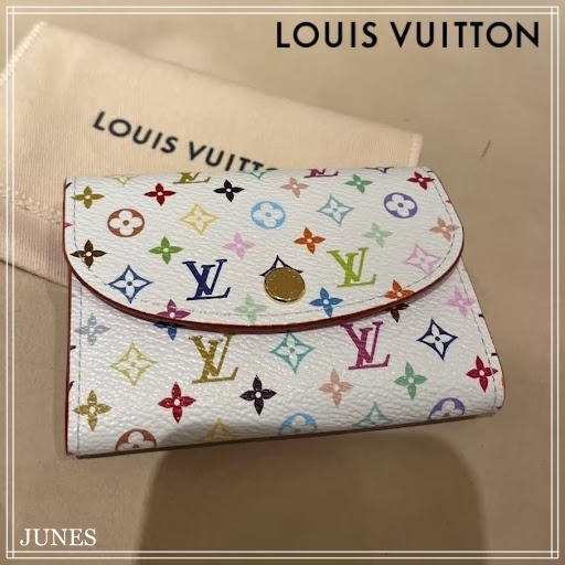カラフルで可愛い♪【LOUIS VUITTON】LV×TM ポルトモネロザリ