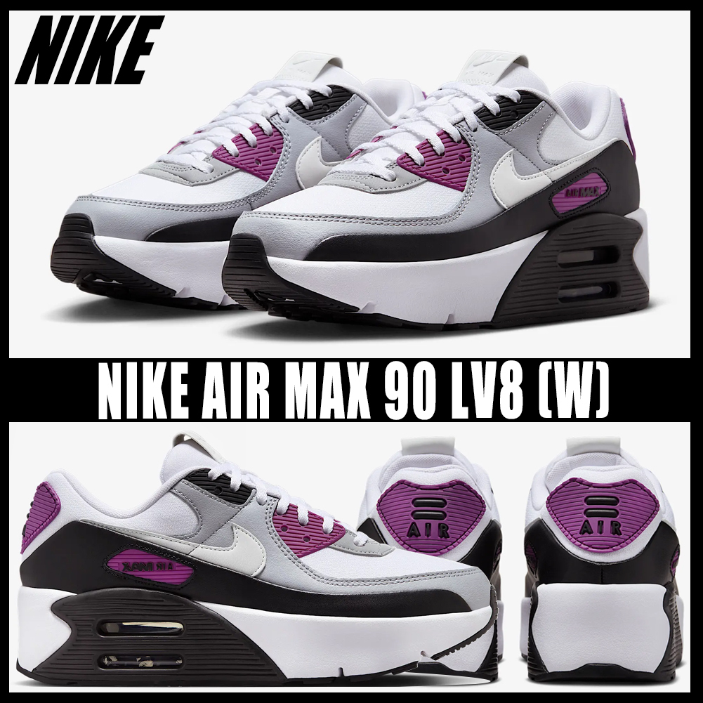 ◆正規品◆NIKE AIR MAX 90 LV8 WHITE BOLD BERRY(W)◆関税込◆