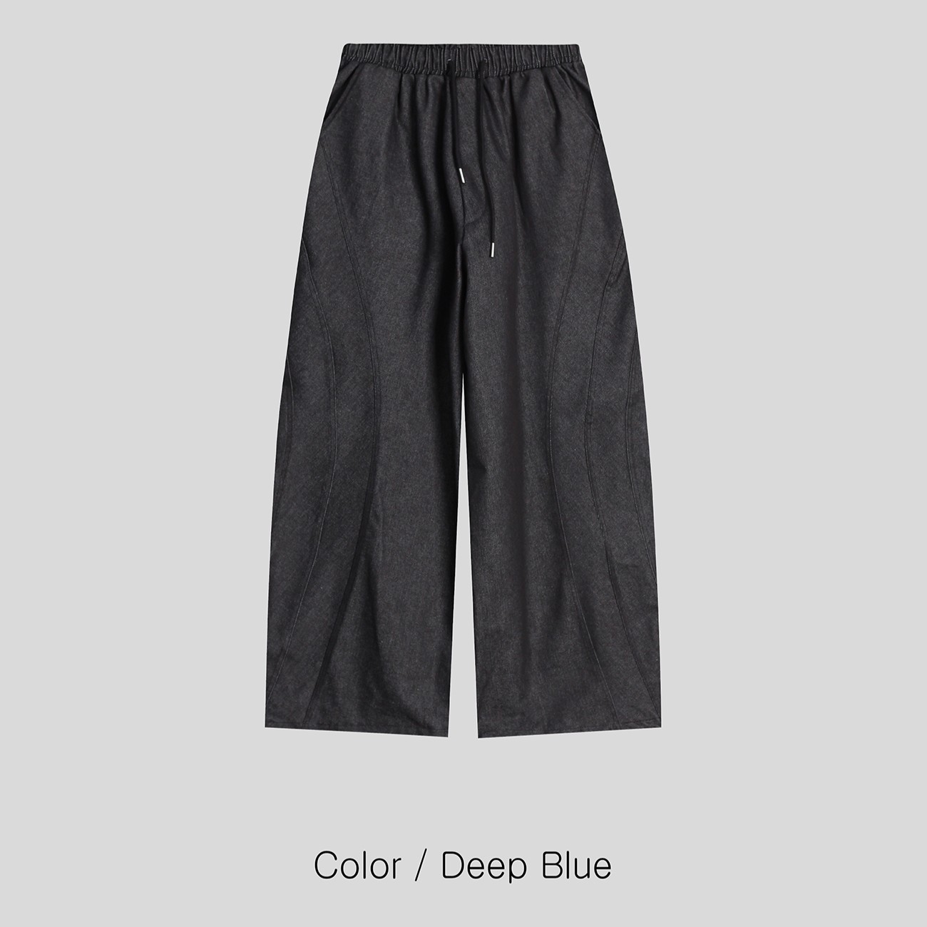 【HI FI FNK】Enrty Curved Denim Pants HI FI FNK】Enrty Curved Denim Pants