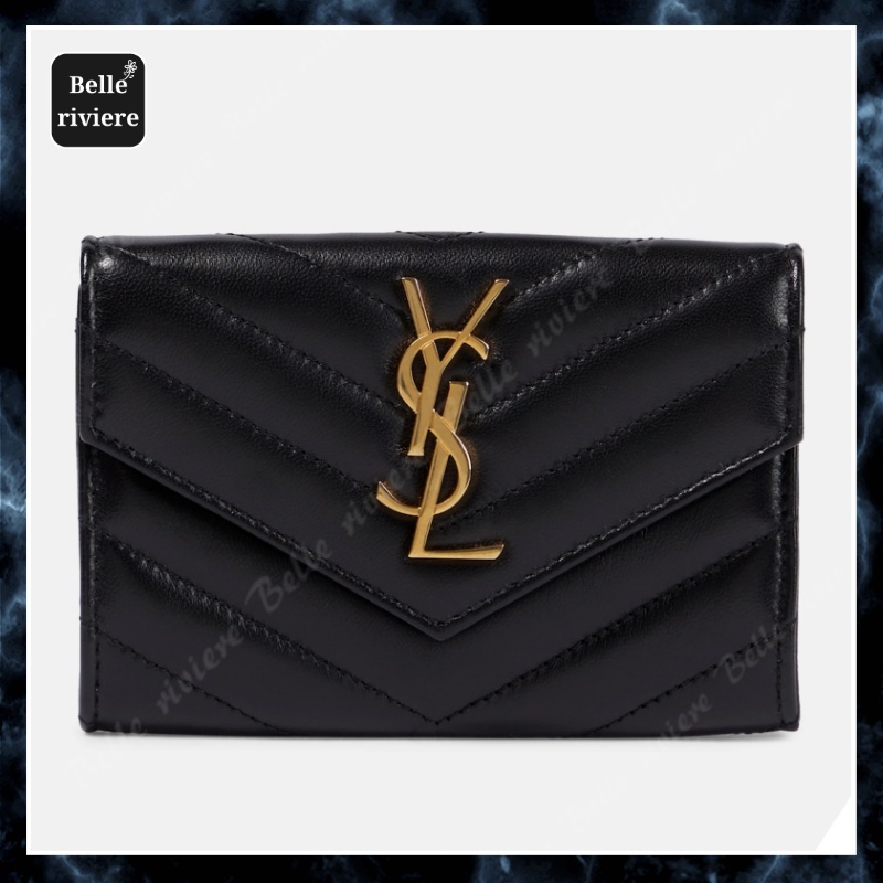 24AW new/Saint Laurent カッサンドルスモールウォレット wallet