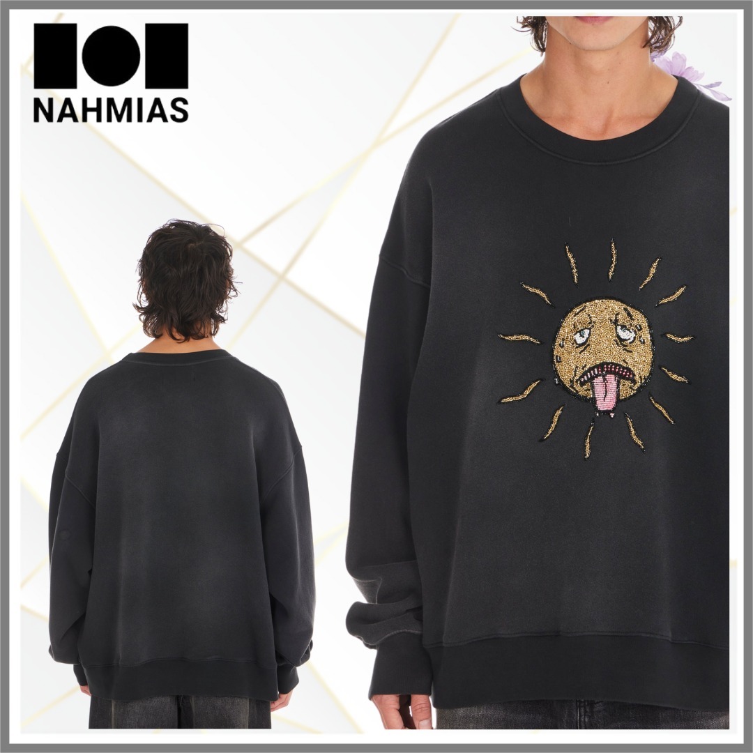【NAHMIAS】ビーズサンクルーネック