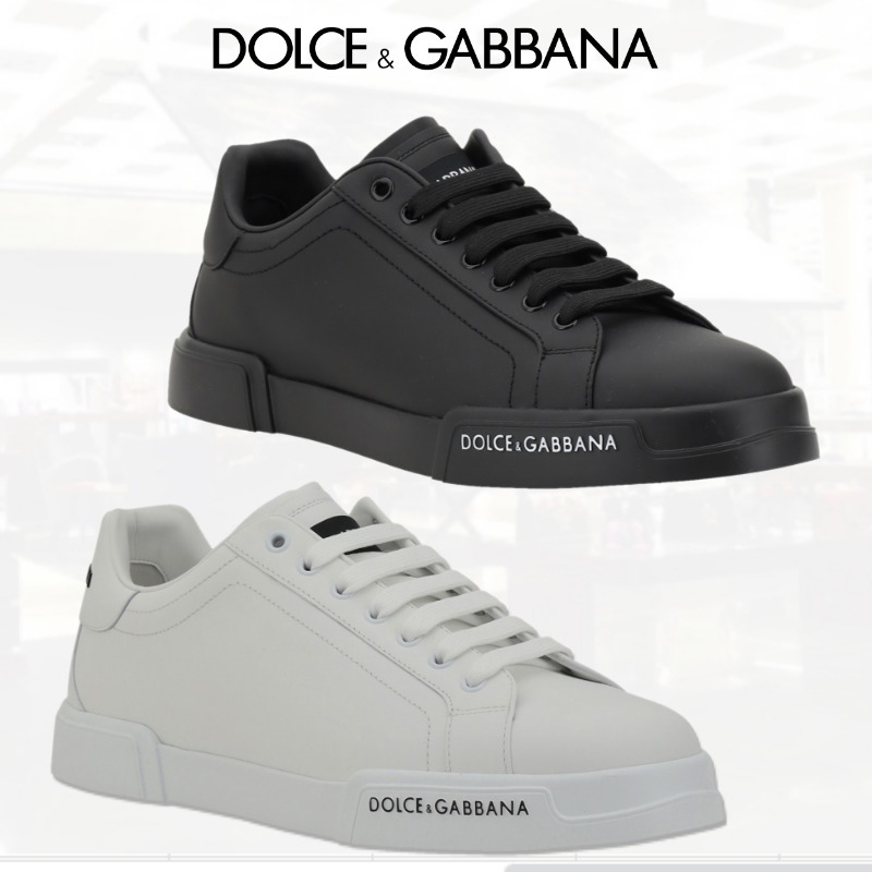 VIPSALE【DOLCE & GABBANA】ポルトフィーノ スニーカー ナッパ