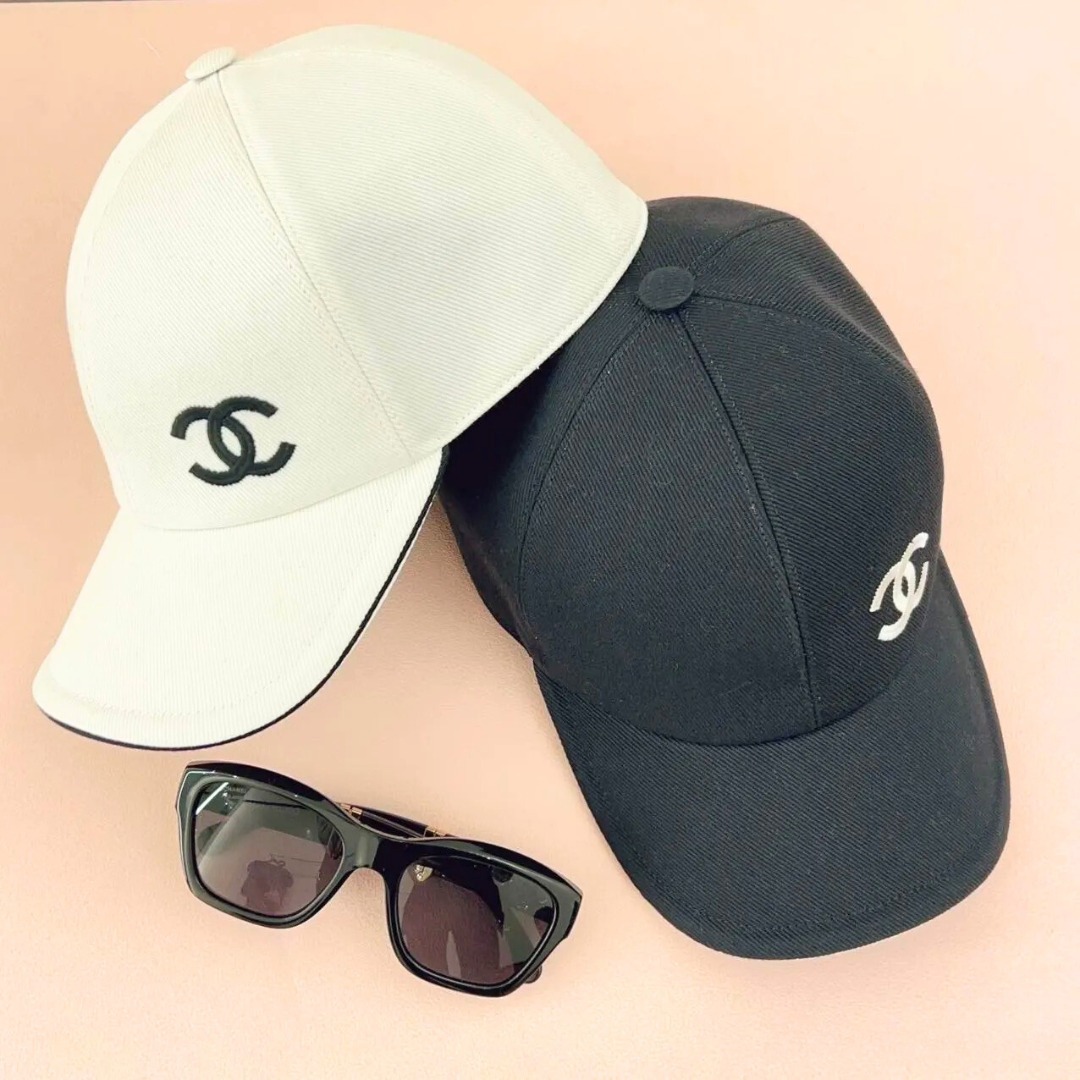 【王道カワイイシンプルなデザイン♪】CHANEL キャップ CCマーク 王道カワイイシンプルなデザイン♪】CHANEL キャップ CCマーク