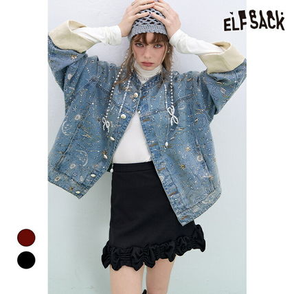 ELFSACK スカート メッシュ 切替 Aライン ELF SACK(エルフサック) スカート(レディース) - 海外通販のBUYMA