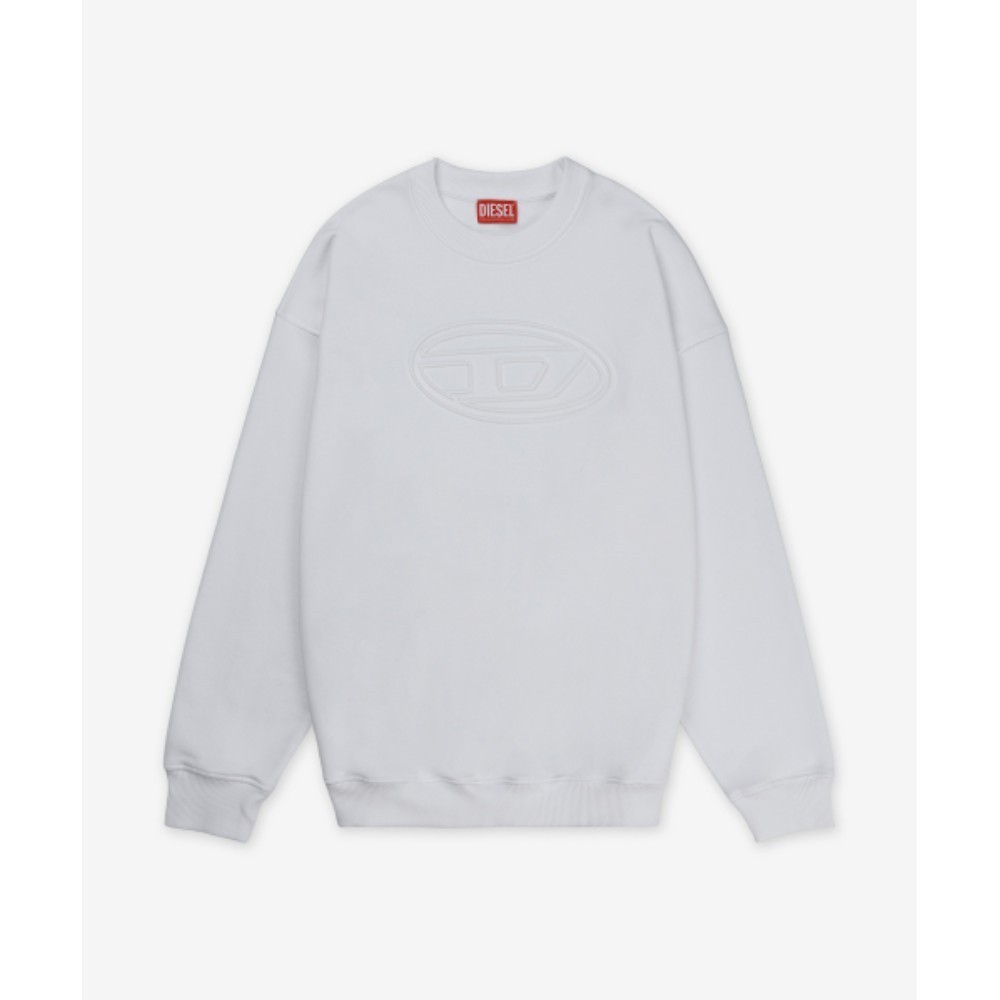 スウェット・トレーナー DIESEL S Mart Vigobal Sweatshirt Bright White A037900JYYJ100