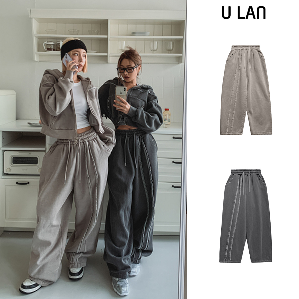 【U LAN】Summit Dekki Pigment Training Pants