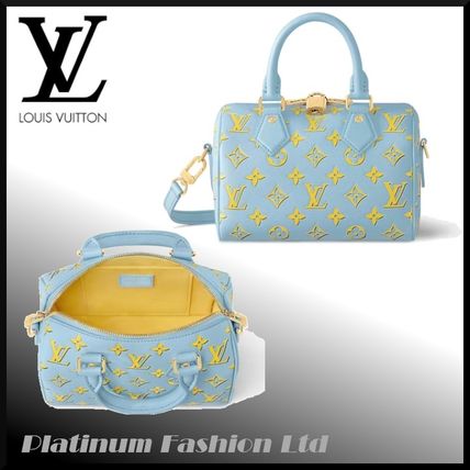 【爽やかなブルー】LOUIS VUITTON バッグ スピーディ18 ブルー（青）系 Louis Vuitton SPEEDY(ルイヴィトン スピーディ